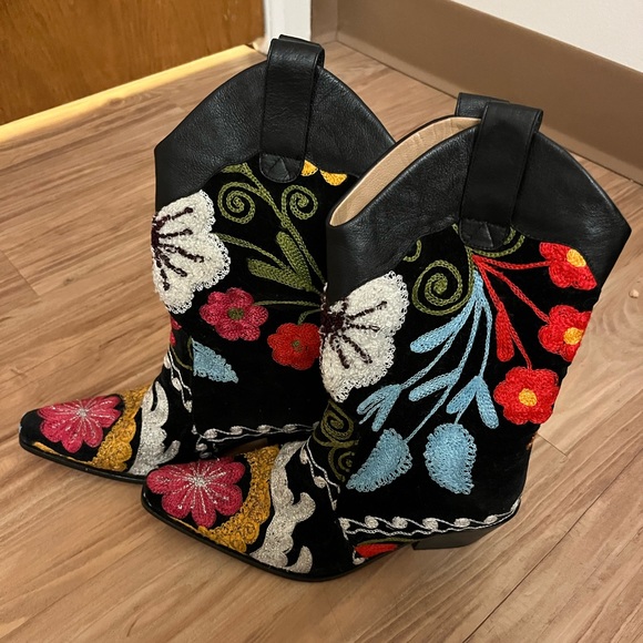 NWOT Rockwell Tharp Designer Boots - Picture 3 of 4